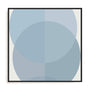 Blue Half Circles I Wall Art