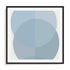Blue Half Circles I Wall Art