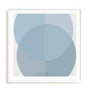 Blue Half Circles I Wall Art