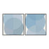 Blue Half Circles Wall Art