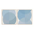 Blue Half Circles Wall Art