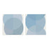 Blue Half Circles Wall Art
