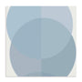 Blue Half Circles I Wall Art