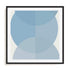 Blue Half Circles II Wall Art