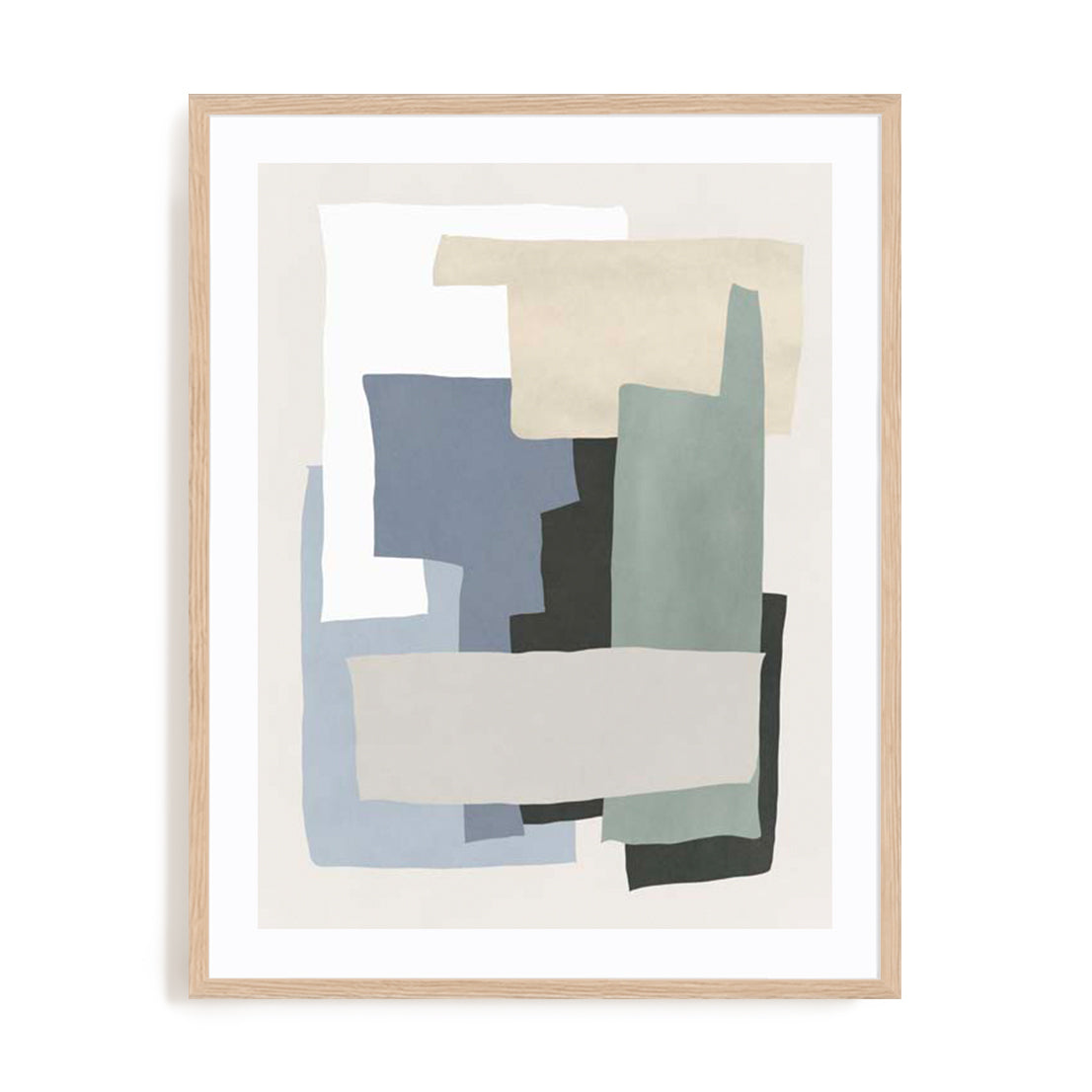 Impression Shapes II Wall Art