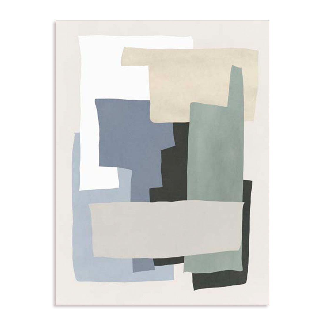 Impression Shapes II Wall Art