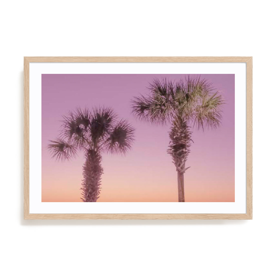 Two Palm Trees Wall Art