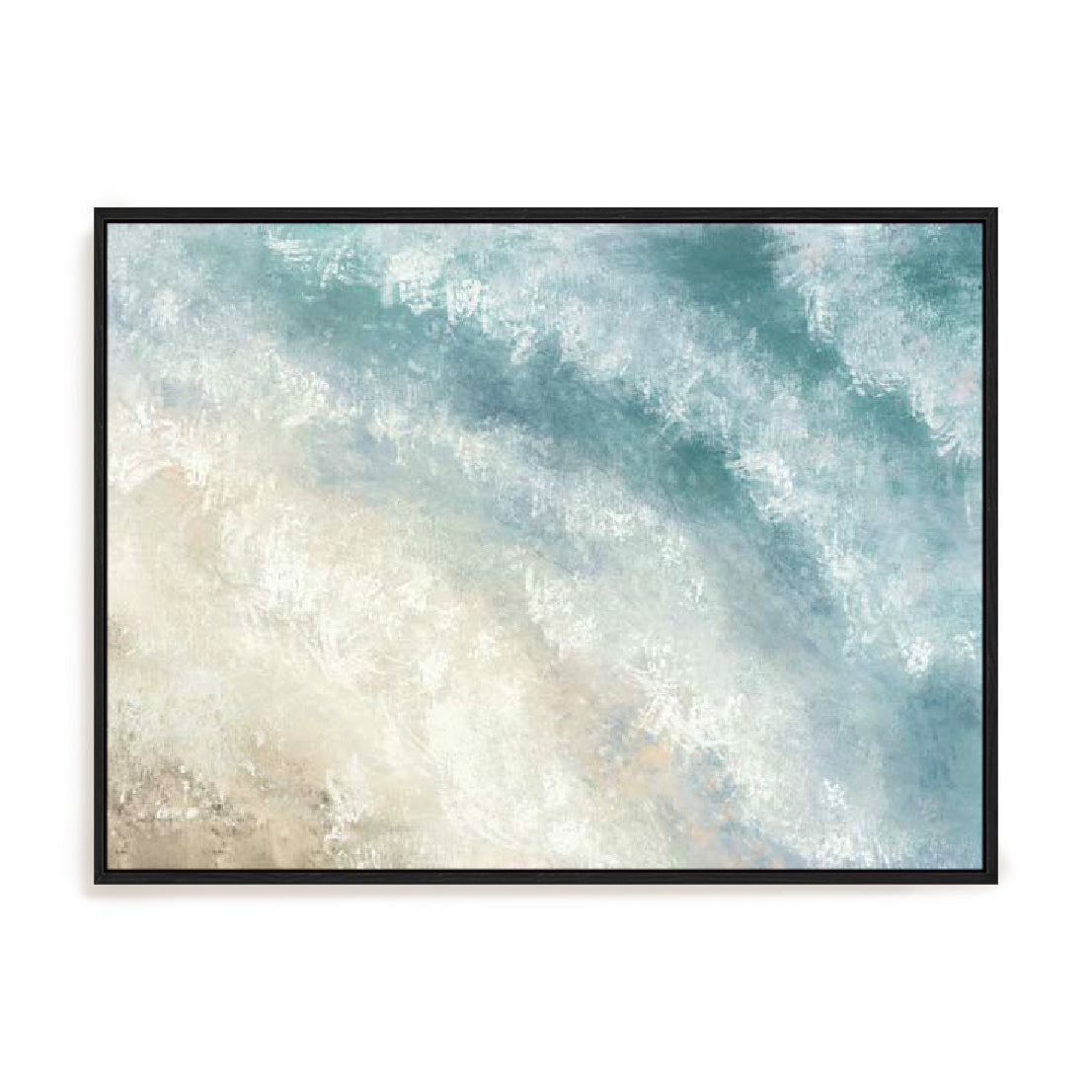 Beach From Above Wall Art