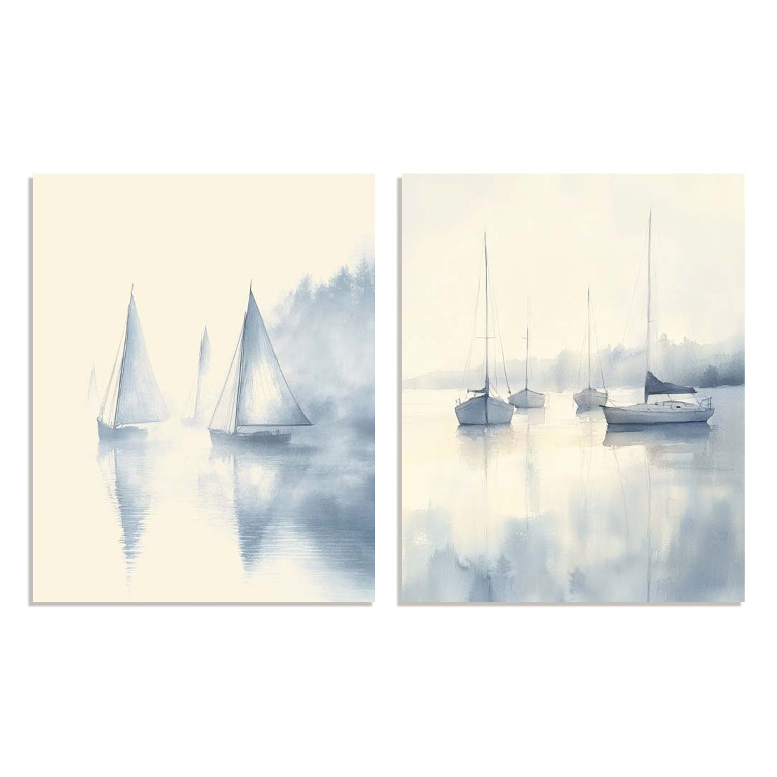 Tides of Freedom I and II Wall Art