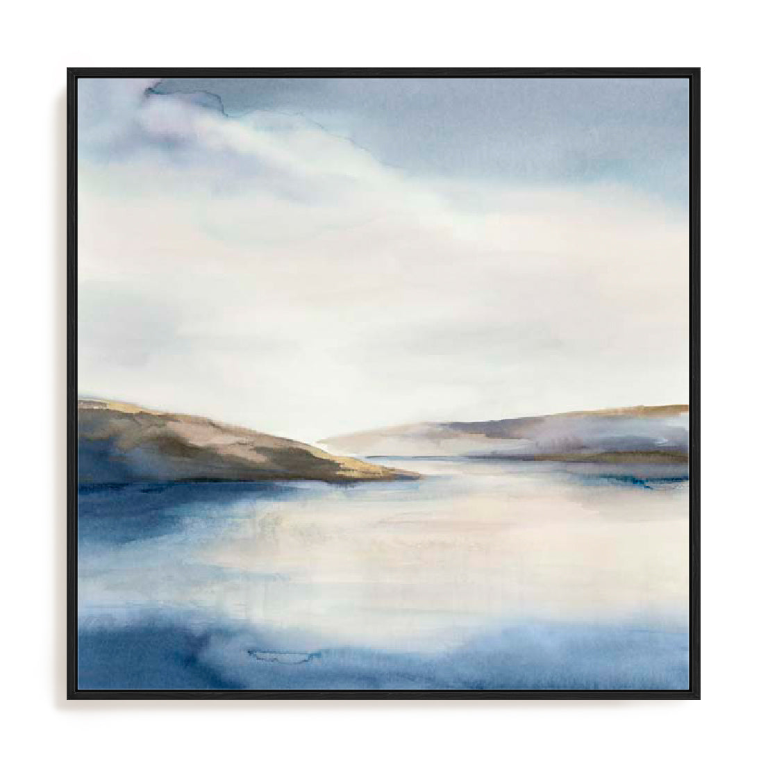 Calm Blue Tide Wall Art
