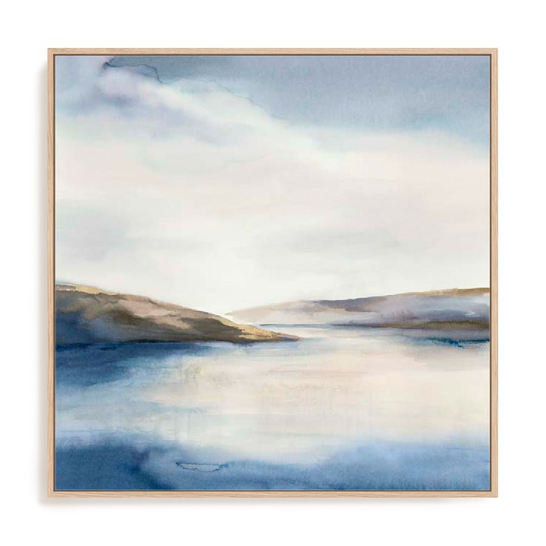 Calm Blue Tide Wall Art