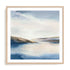 Calm Blue Tide Wall Art #oran_natural-white-border