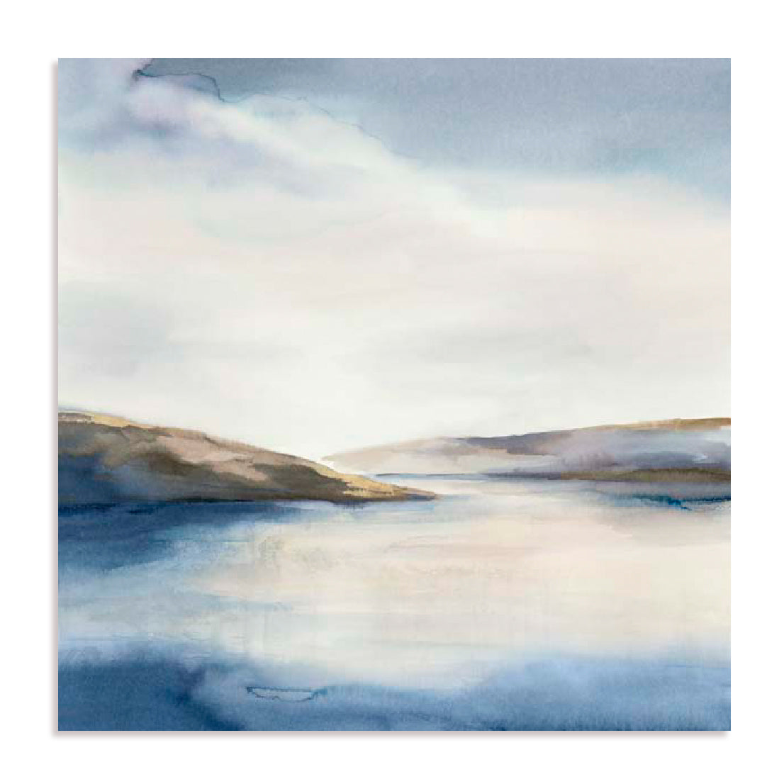 Calm Blue Tide Wall Art