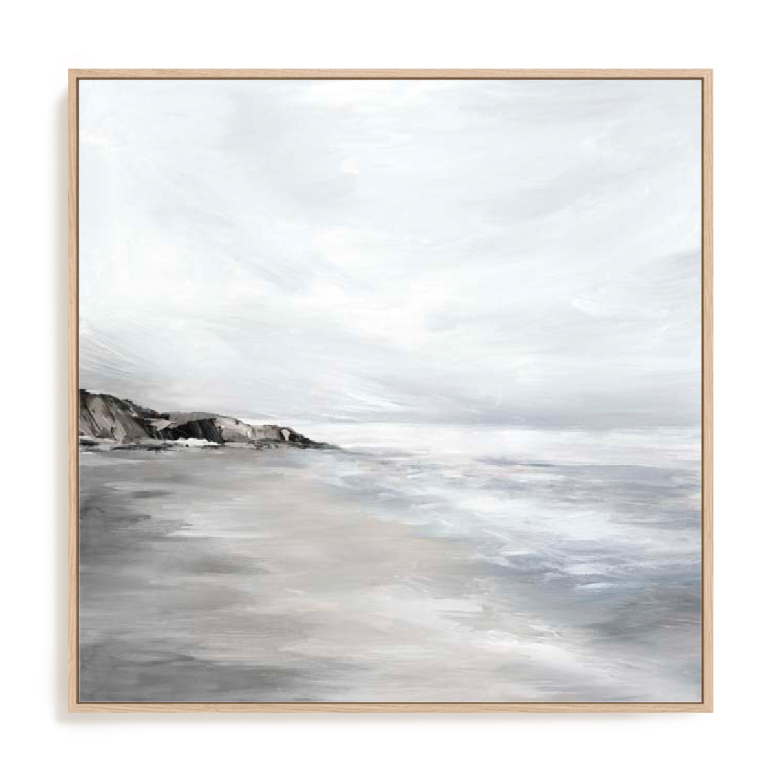Silver Waves Wall Art