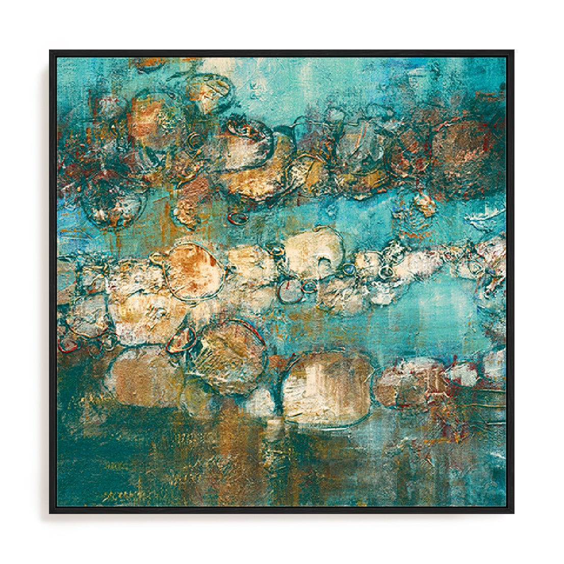 Rock And Water Wall Art