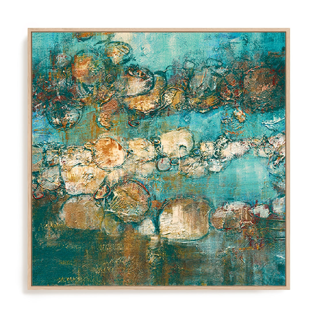 Rock And Water Wall Art