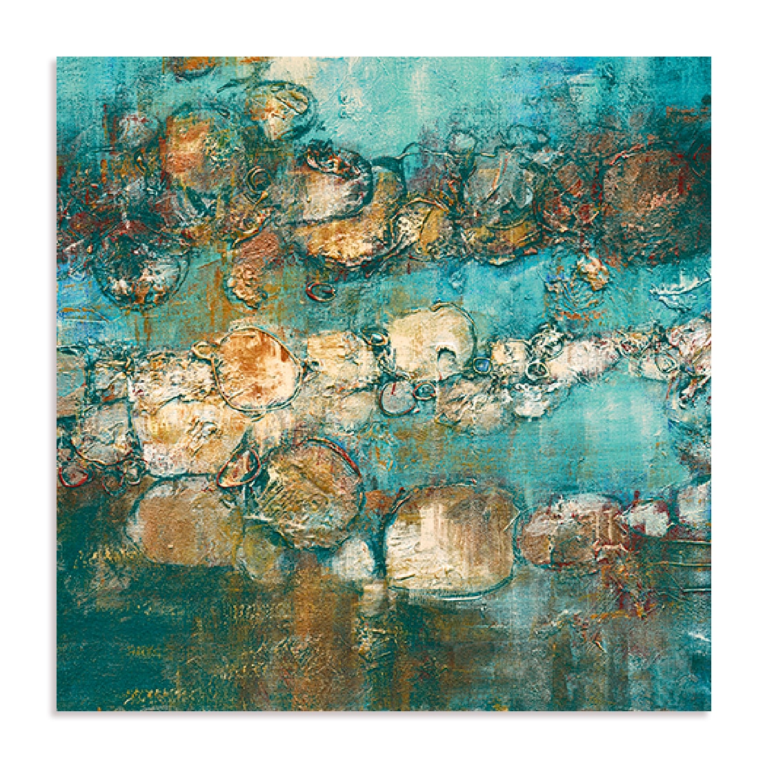 Rock And Water Wall Art