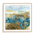Geode III Wall Art #oran_natural-white-border
