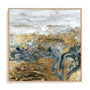 Geode III Indigo Wall Art