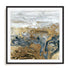 Geode III Indigo Wall Art #oran_black-white-border