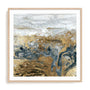 Geode III Indigo Wall Art