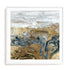 Geode III Indigo Wall Art #oran_white-white-border
