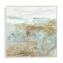 Geode III Teal Wall Art