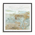 Geode III Teal Wall Art #oran_black-white-border