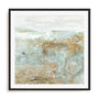 Geode III Teal Wall Art
