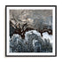 Shore Line Wall Art #oran_black-white-border
