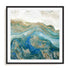 Blue Passage I Wall Art #oran_black-white-border