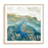 Blue Passage I Wall Art #oran_natural-white-border