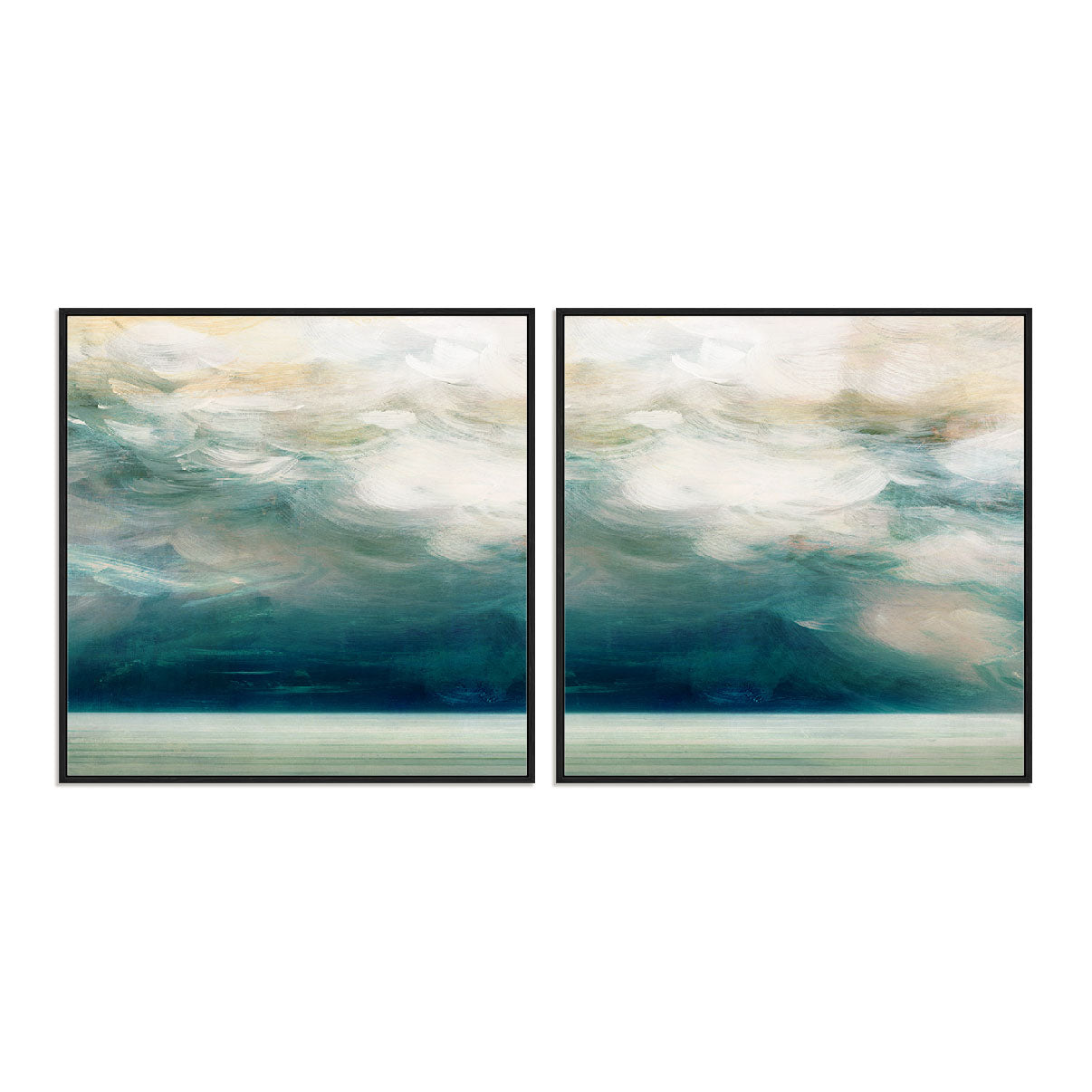 Ocean Breeze I and II Wall Art