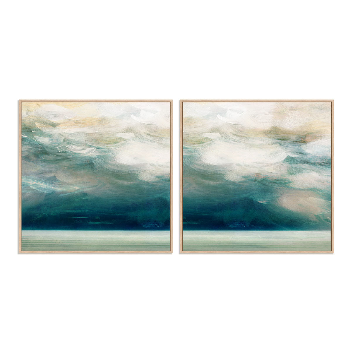 Ocean Breeze I and II Wall Art