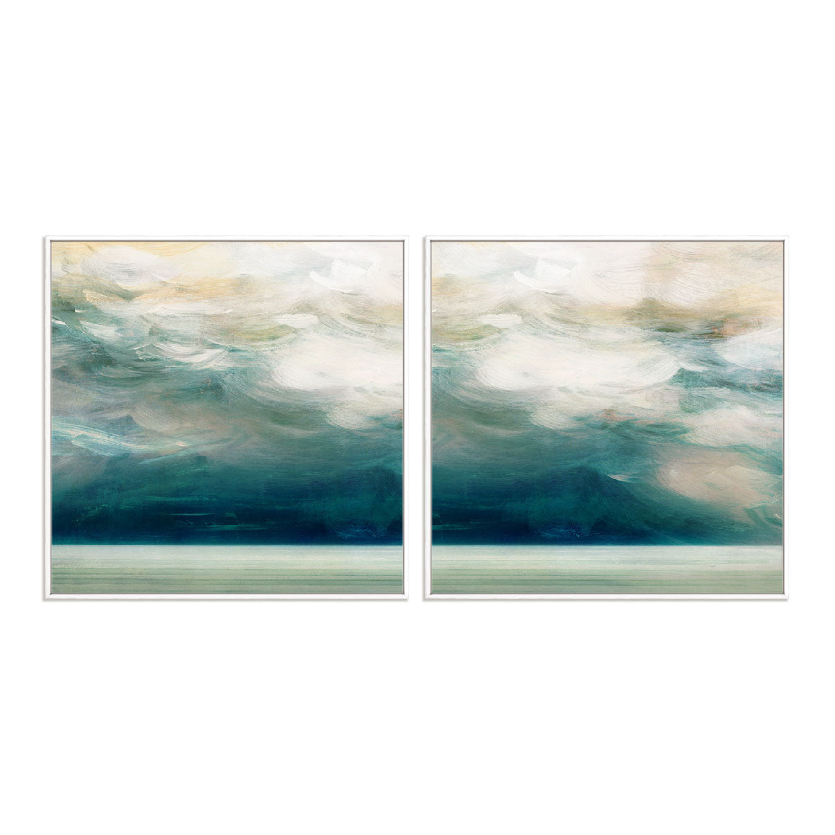 Ocean Breeze I and II Wall Art
