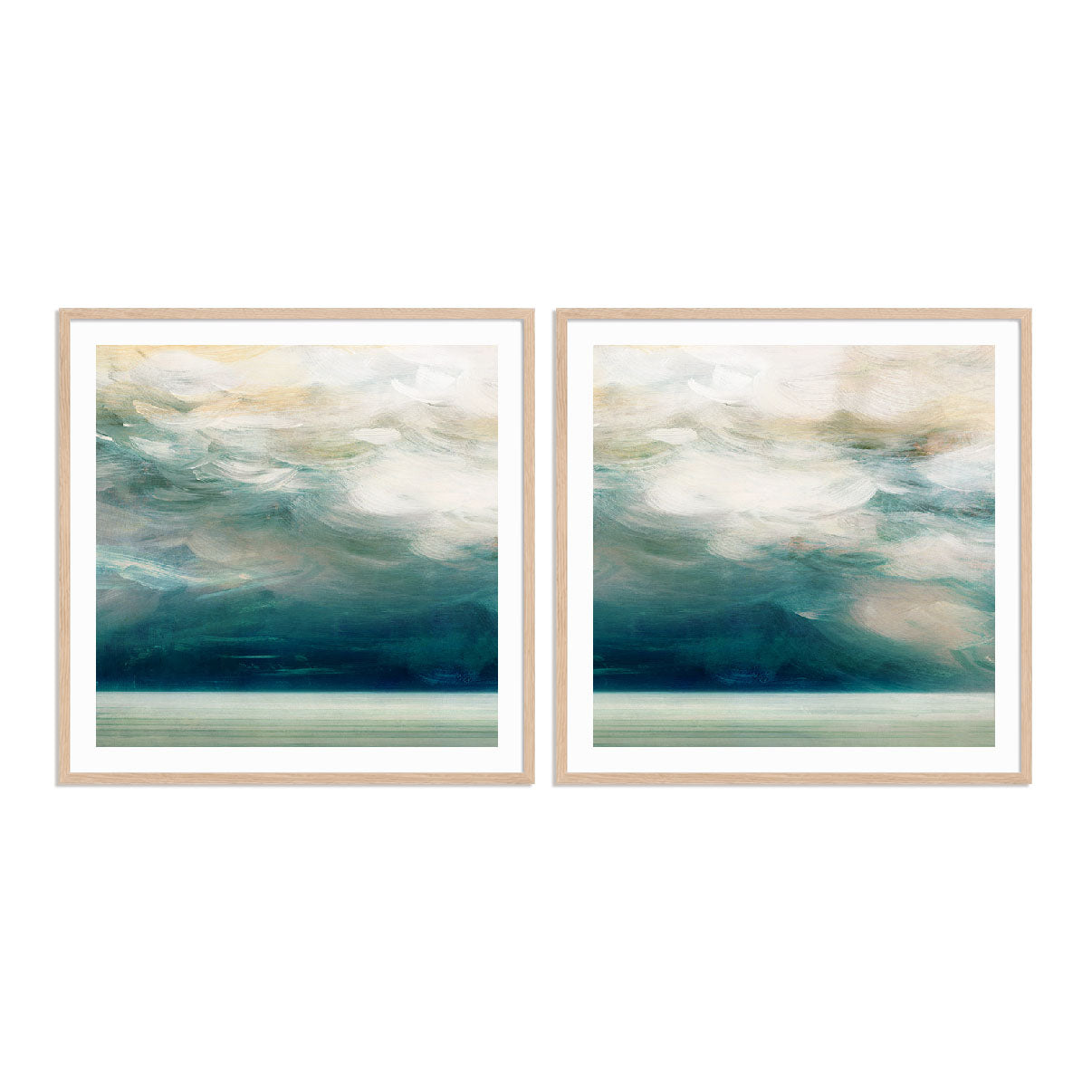 Ocean Breeze I and II Wall Art