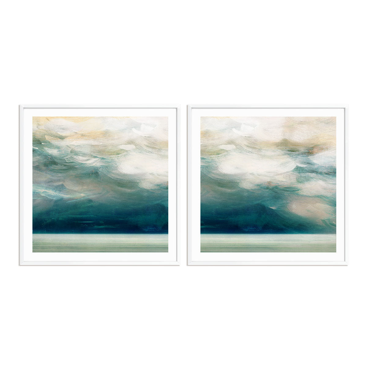 Ocean Breeze I and II Wall Art