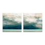 Ocean Breeze I and II Wall Art