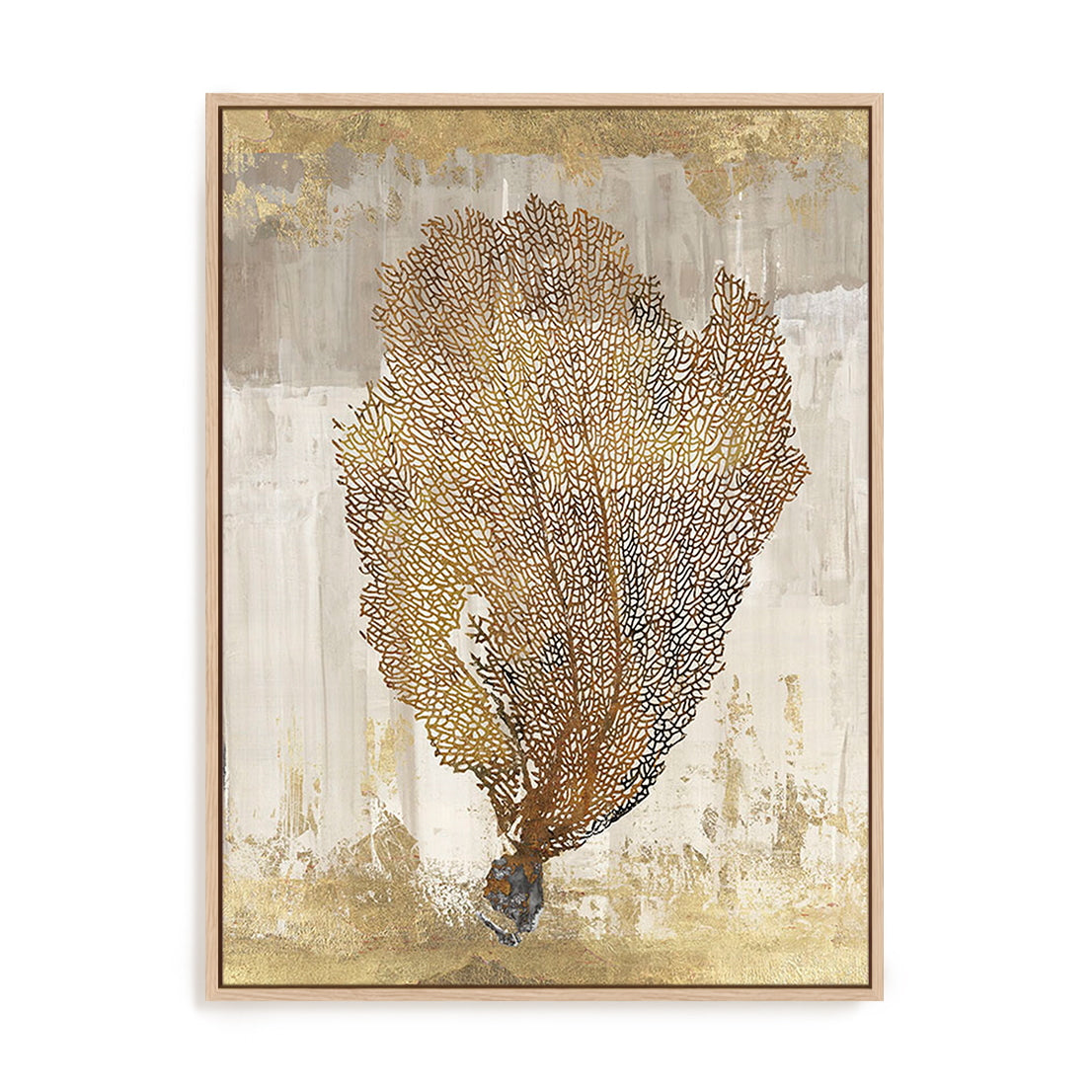 Honey Comb Coral III Wall Art