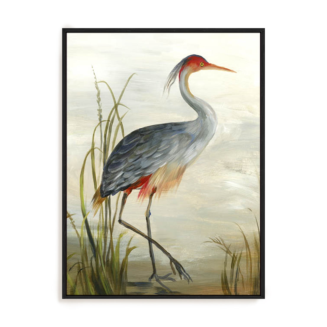 Grey Heron Wall Art