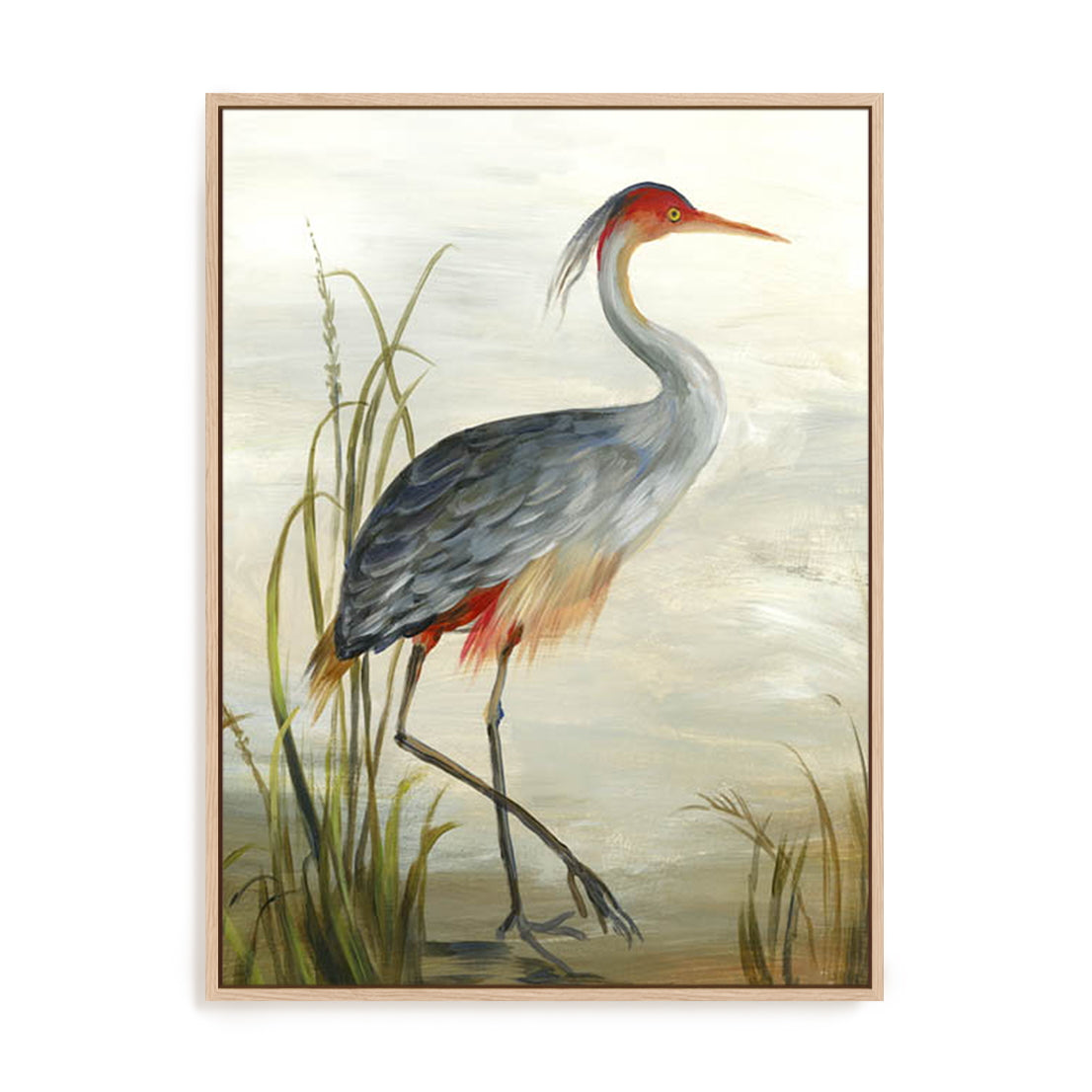 Grey Heron Wall Art