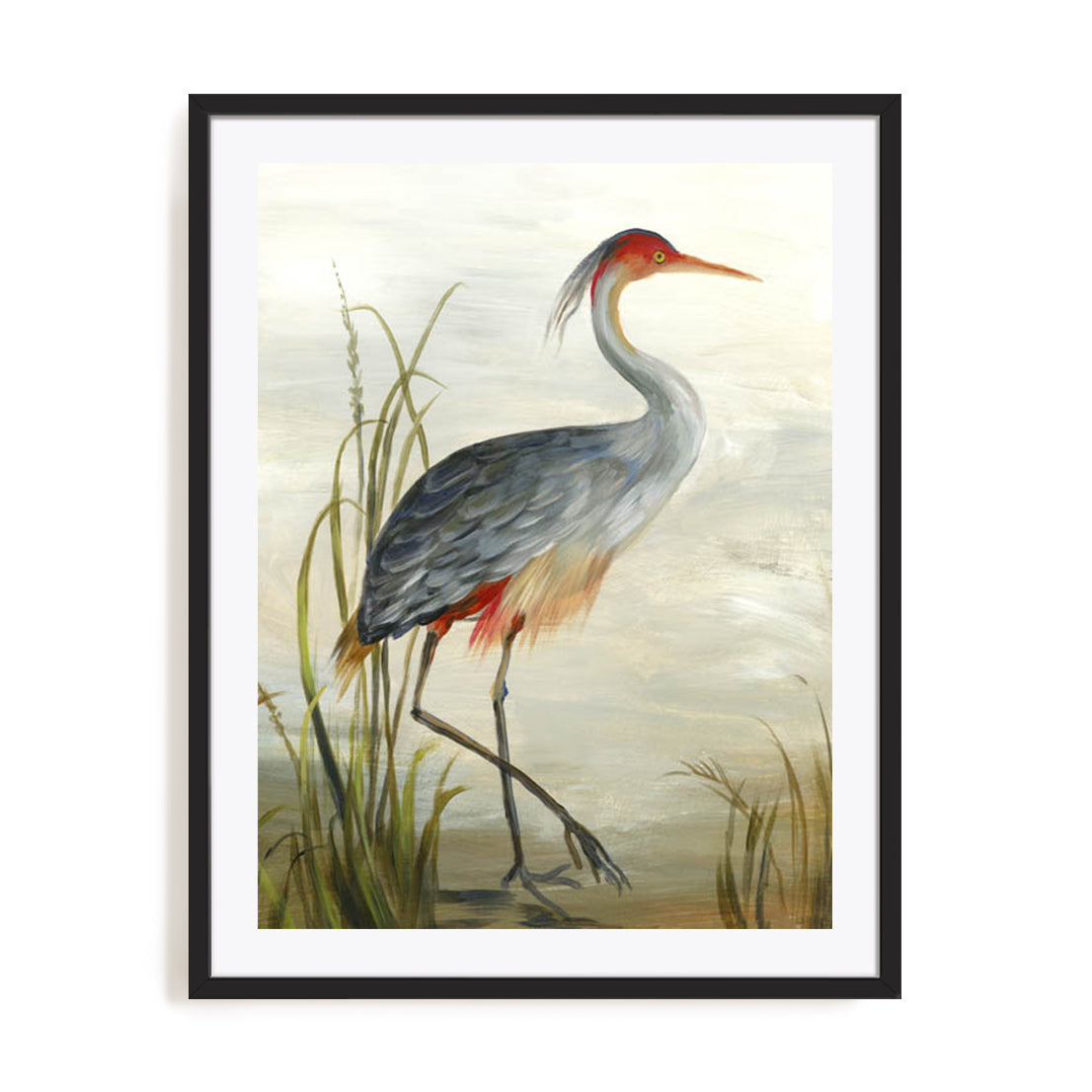 Grey Heron Wall Art