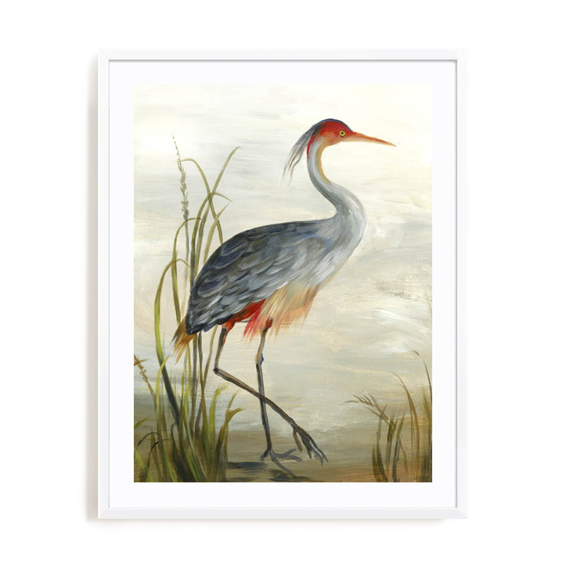 Grey Heron Wall Art