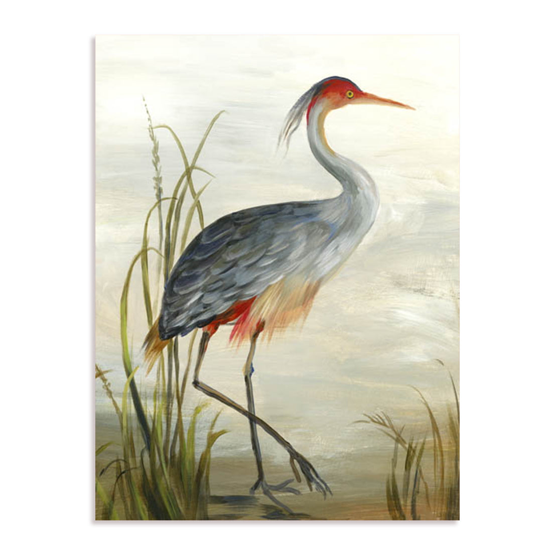 Grey Heron Wall Art