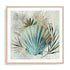Turquoise Shell I Wall Art #oran_natural-white-border