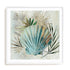 Turquoise Shell I Wall Art #oran_white-white-border
