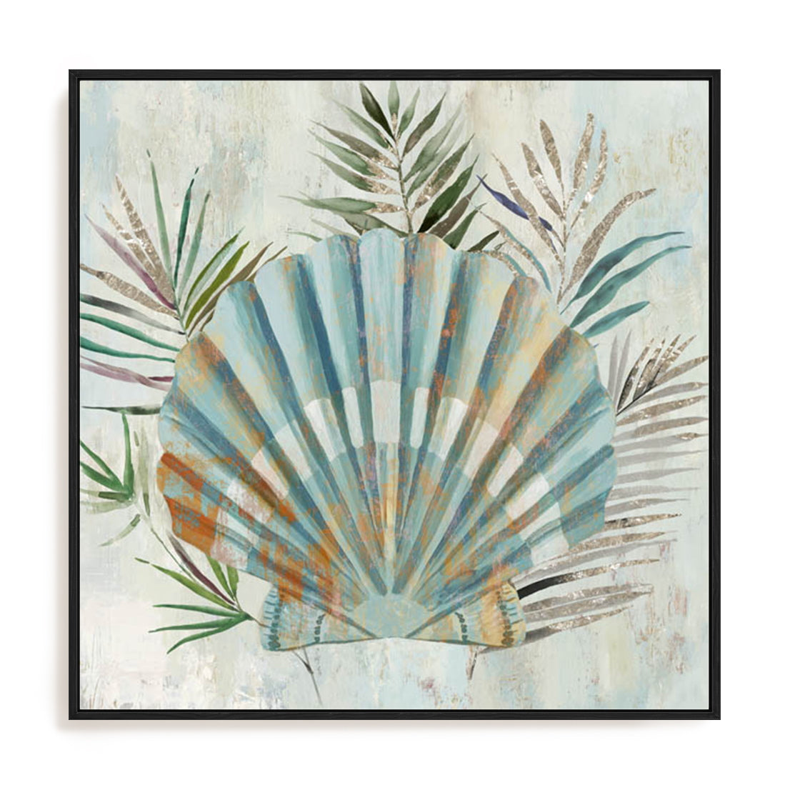 Turquoise Shell II Wall Art