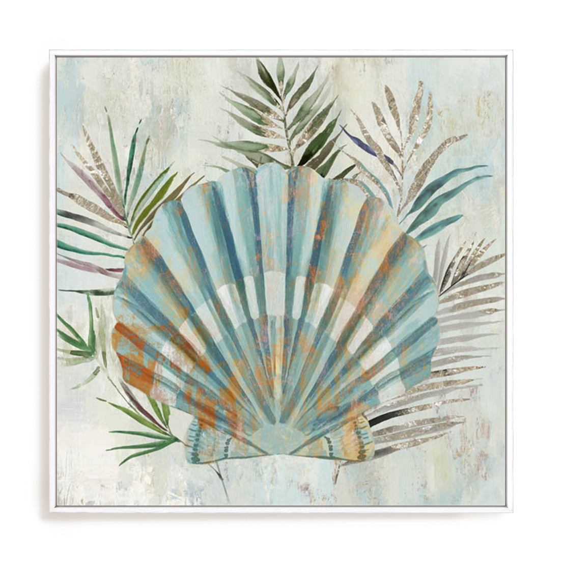 Turquoise Shell II Wall Art