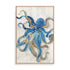 Blue Octopus Wall Art