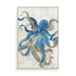 Blue Octopus Wall Art